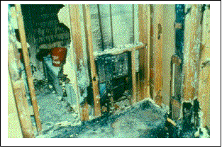 Void space near tub
